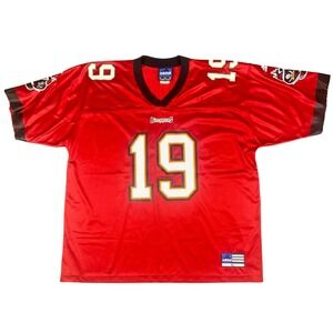 Adidas Jersey Men's XL RedTampa Bay Buccaneers‎ K. Johnson #19 NFL Football